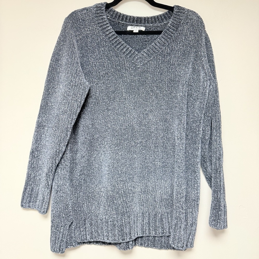 Orvis Blue Women's Sweater Size L